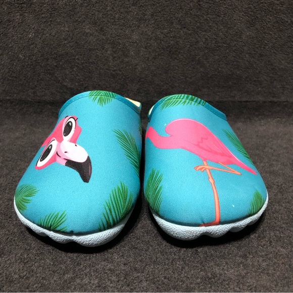 Flexus by Spring Step Womens Missbeaks Mules Slipper Flamingo Size 36 US 5.5-6 - Picture 2 of 9